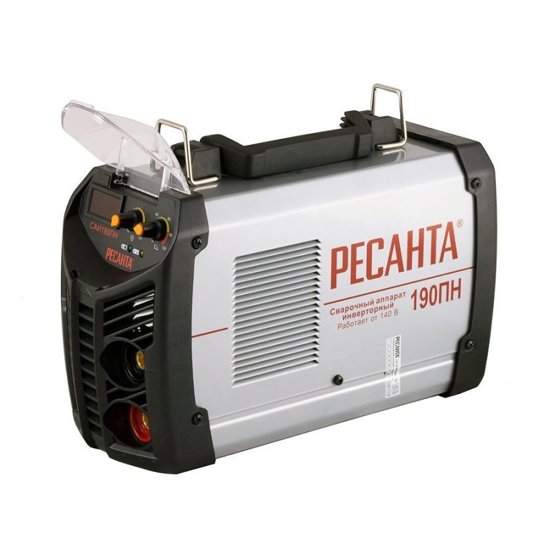 Сварочный инвертор Ресанта САИ 190ПН\220 В, 10-190 А, 1.6-5мм